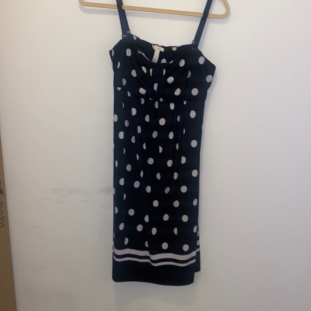 Black pooka dot dress